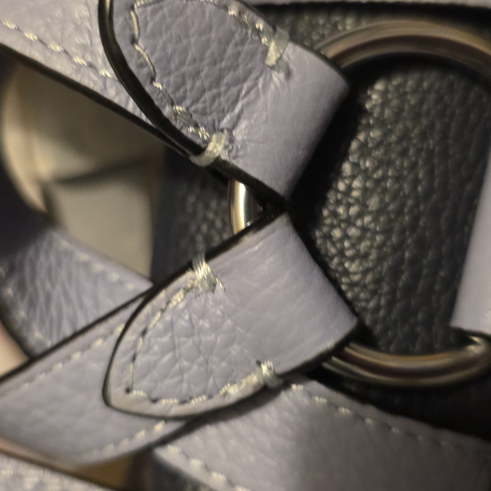 Brand New Without Tags Coach Pennie Leather Mini Bookbag Backpack Navy - Picture 15 of 16